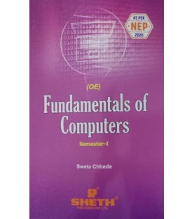 Fundamentals of Computers UG First Year Programme Sem 1 Sheth Publication  