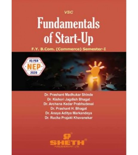 Fundamentals of Startup FYBCom Sem 1 Sheth Publication