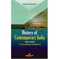 History of Contemporary India T.Y.B.A.Sem 6 Sheth