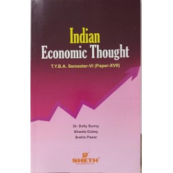 Indian Economics Thought Paper-XVII  T.Y.B.A.Sem 6 Sheth