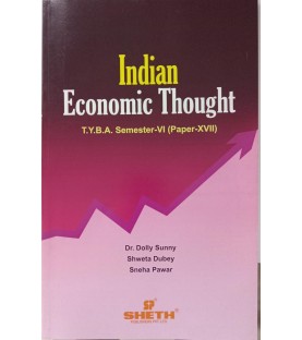 Indian Economics Thought Paper-XVII  T.Y.B.A.Sem 6 Sheth Publication