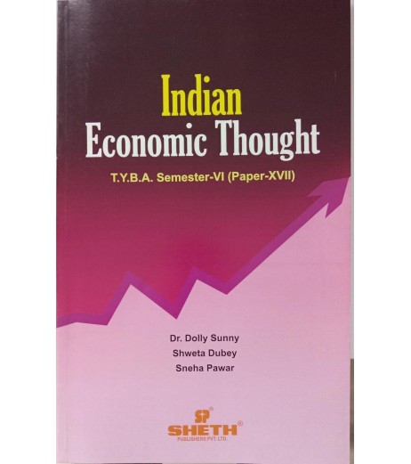 Indian Economics Thought Paper-XVII  T.Y.B.A.Sem 6 Sheth Publication