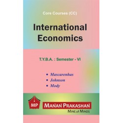 International Economics T.Y.B.A.Sem 6 Manan Prakashan