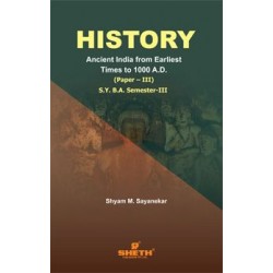History Paper-III S.Y.B.A.Sem 3 Sheth Publication