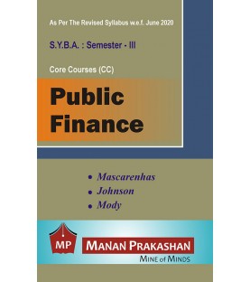 Public Finance S.Y.B.A.Sem 3 Manan Prakashan