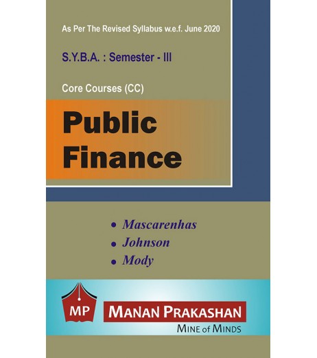 Public Finance S.Y.B.A.Sem 3 Manan Prakashan B.A. Sem 3 - SchoolChamp.net