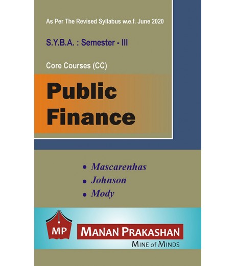 Public Finance S.Y.B.A.Sem 3 Manan Prakashan B.A. Sem 3 - SchoolChamp.net