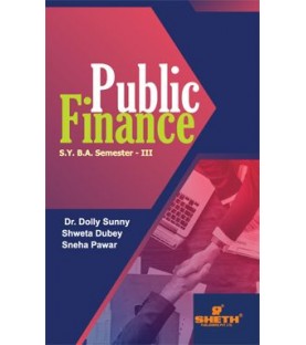 Public Finance S.Y.B.A.Sem 3 Sheth Publication