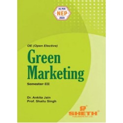 Green Marketing  Sem 3 Sheth Publication | Mumbai