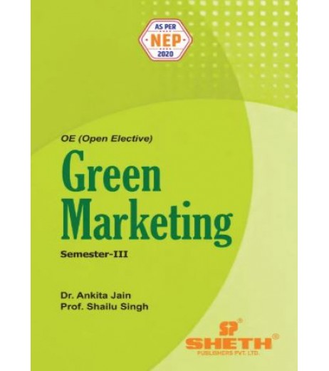Green Marketing  Sem 3 Sheth Publication | Mumbai University | NEP 2020