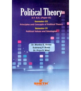 Political Theory Paper-II S.Y.B.A.Sem 3 & 4 Sheth Publication