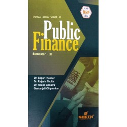 Public Finance S.Y.B.A.Sem 3 Sheth Publication | NEP 2020