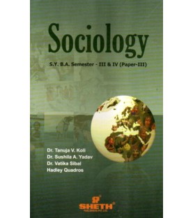 Sociology S.Y.B.A.Sem 3 & 4 Sheth Publication