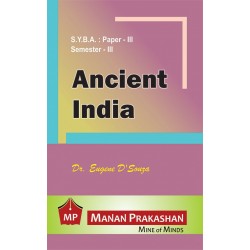 Ancient India Paper-III S.Y.B.A.Sem 3 Manan Prakashan