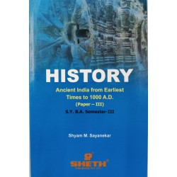 History Paper-III S.Y.B.A.Sem 3 Sheth Publication