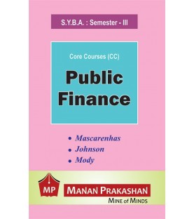 Public Finance S.Y.B.A.Sem 3 Manan Prakashan