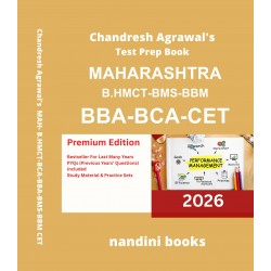 Chandresh Agarwal Maharashtra BBA-BCA-CET Test prep Book
