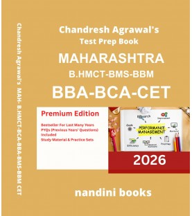 Chandresh Agarwal Maharashtra BBA-BCA-CET Test prep Book