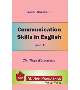 Communication Skill in English F.Y.B.A. Semester 2 Manan Prakashan