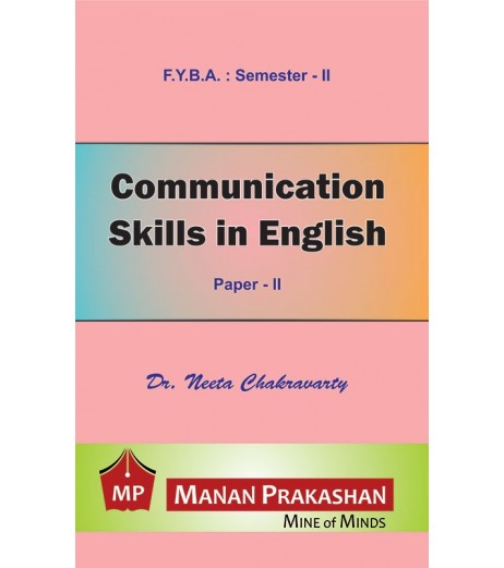 Communication Skill in English F.Y.B.A. Semester 2 Manan Prakashan B.A. Sem 2 - SchoolChamp.net