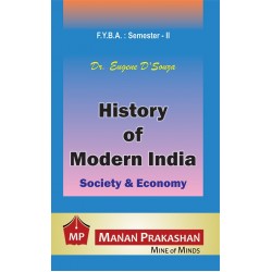 History of Modern India F.Y.B.A. Semester 2 Manan Prakashan