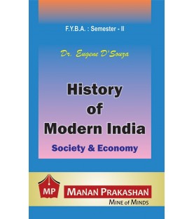History of Modern India F.Y.B.A. Semester 2 Manan Prakashan