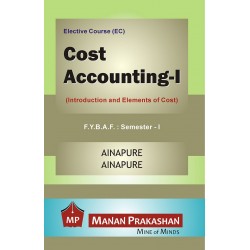 Cost Accounting -I FYBAF Sem 1 Manan Praksahn