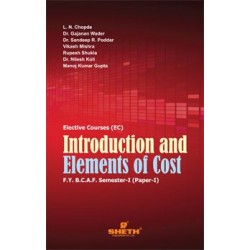 Cost Accounting -I FYBAF Sem 1 Sheth Publication