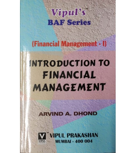 Financial Management I FYBAF Sem 1 Vipul Prakashan BAF Sem 1 - SchoolChamp.net