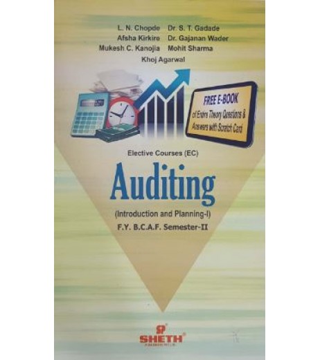 Auditing-II Introduction and Planning FYBAF Sem 2 Sheth Publication BAF Sem 2 - SchoolChamp.net