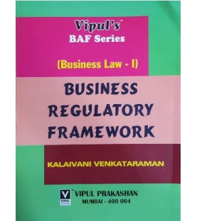 Business Law – I ( Business Regulatory Framework-I) FYBAF Sem 2 Vipul Prakashan