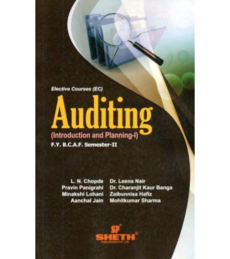 Auditing-II Introduction and Planning FYBAF Sem 2 Sheth Publication BAF Sem 2 - SchoolChamp.net