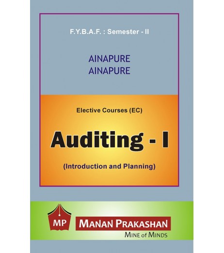 Auditing-II Introduction and Planning FYBAF Sem 2 Manan Prakashan BAF Sem 2 - SchoolChamp.net