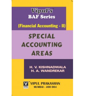 Financial Accounting-II  (Special Accounting Areas) FYBAF Sem 2 Vipul Prakashan