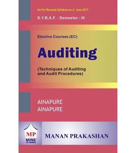 Audit II SYBAF Sem 3 Manan Prakashan BAF Sem 3 - SchoolChamp.net