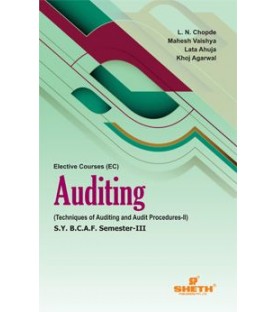 Audit II SYBAF Sem 3 Sheth Publication