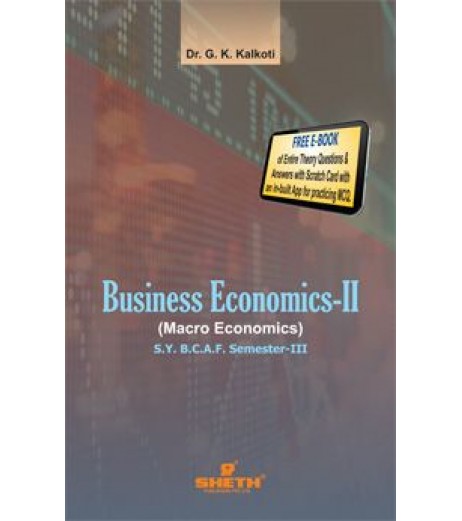 Business Economics -II SYBAF Sem 3 Sheth Publication BAF Sem 3 - SchoolChamp.net