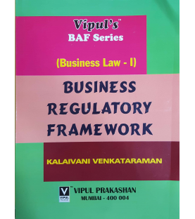 Business Regulatory Framework (Business Law – II)  SYBAF Sem 3 Vipul Prakashan