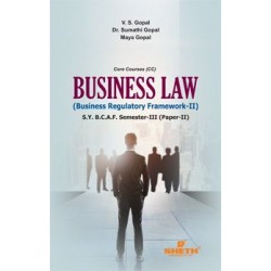 Business Regulatory Framework (Business Law – II) SYBAF S