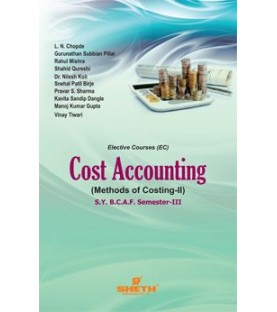 Cost Accounting (Method Of Costing) SYBAF Sem 3 Sheth Publication