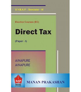Direct Tax 1 (Taxation-ll) SYBAF Sem 3 Manan Prakashan
