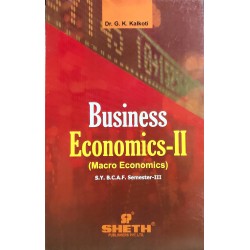 Business Economics -II SYBAF Sem 3 Sheth Publication