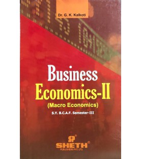 Business Economics -II SYBAF Sem 3 Sheth Publication