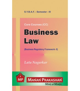 Business Regulatory Framework (Business Law – II) SYBAF Manan Prakashan