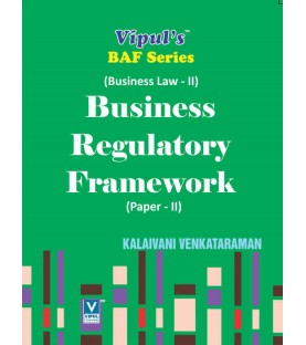 Business Regulatory Framework (Business Law – II)  SYBAF Sem 3 Vipul Prakashan