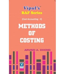 Cost Accounting (Method Of Costing) SYBAF Sem 3 Vipul Prakashan