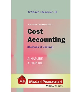 Cost Accounting (Method Of Costing) SYBAF Sem 3 Manan Prakashan