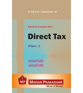 Direct Tax 1 (Taxation-ll) SYBAF Sem 3 Manan Prakashan