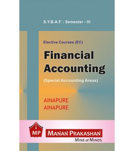 Financial Accounting-III  (Special Accounting Areas) SYBAF Sem 3 Manan Prakashan