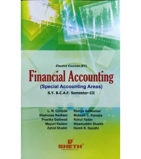 Financial Accounting-III (Special Accounting Areas )SYBAF Sem 3 Sheth publication